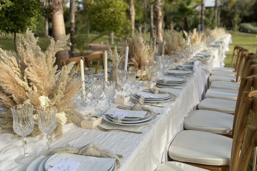 Mariage bohème chic à Marrakech