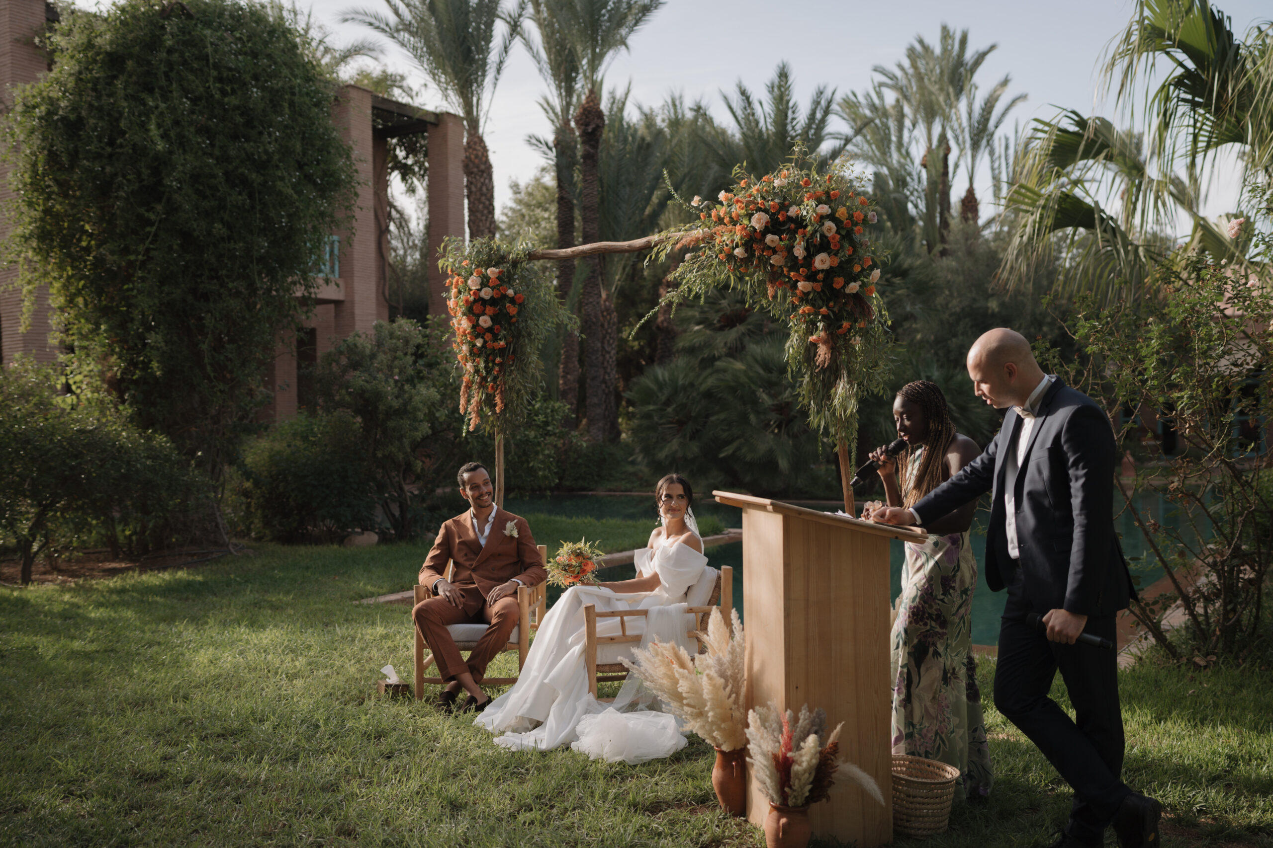 Mariage bohème à Marrakech