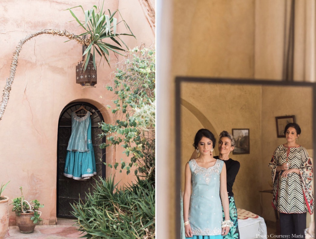Préparatifs de la mariée à Marrakech pour son mariage