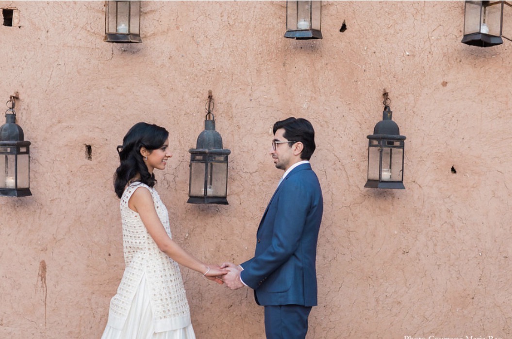 Intimate wedding in Marrakesh